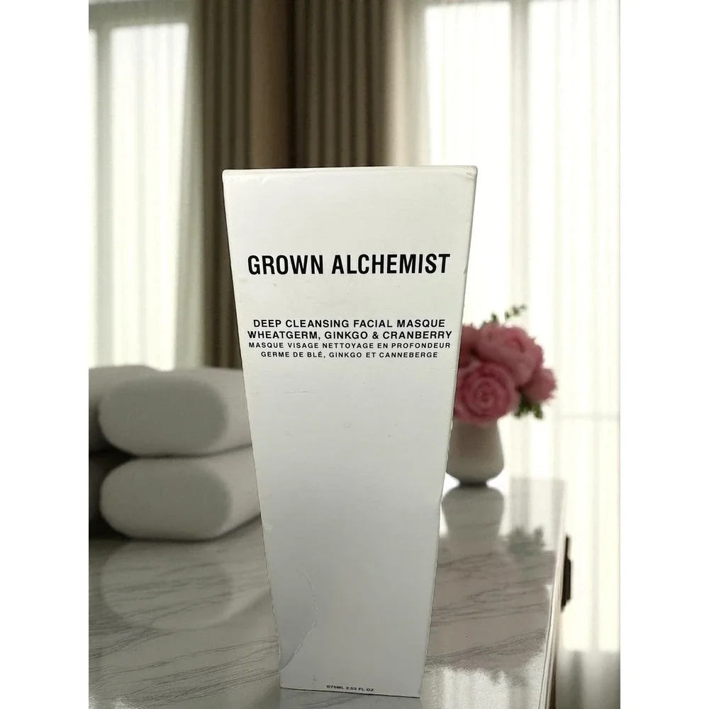 Grown‎ Alchemist Facial Masque Wheatgerm Ginkgo Cranberry 2.53oz New